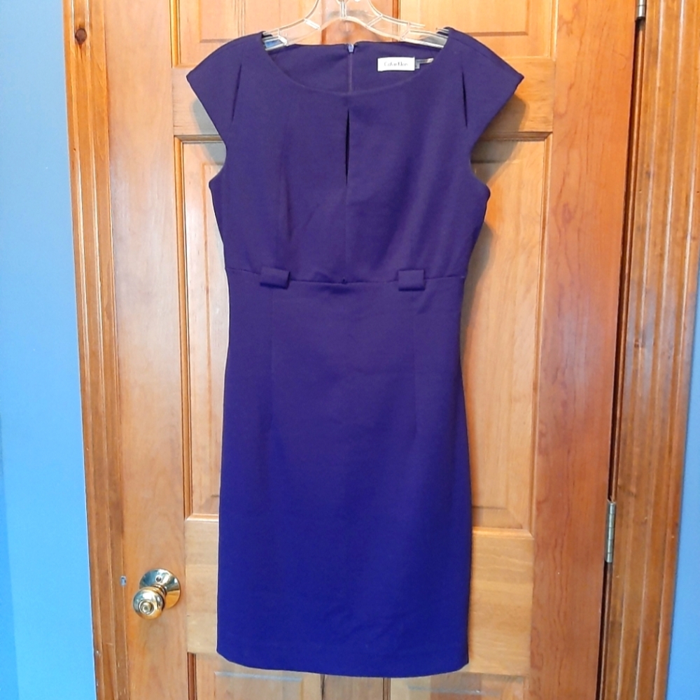 Calvin Klein Cap-sleeve Dress - Size 4